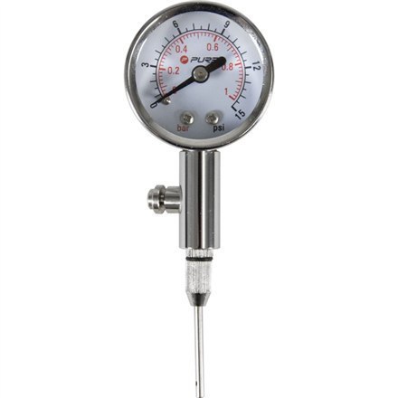 Pure2Improve | Pressure Gauge | Silver Pure2Improve | Pressure Gauge | Silver