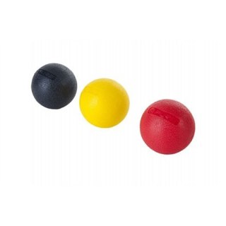 Pure2Improve | Set of 3 pcs Massage Balls, 5 cm | Black, Red, Yellow