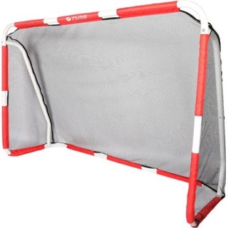 Pure2Improve | Soccer Goal | Grey, Red, White