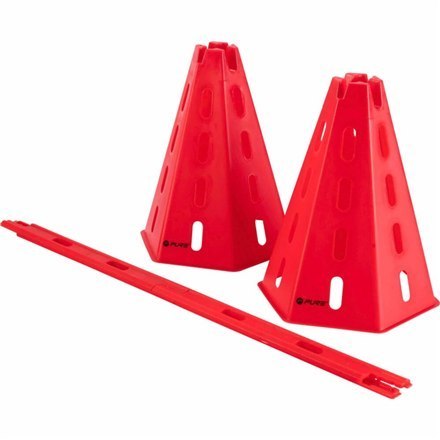 Pure2Improve | Triangle Cone with Bar | Red Pure2Improve | Triangle Cone with Bar | Red