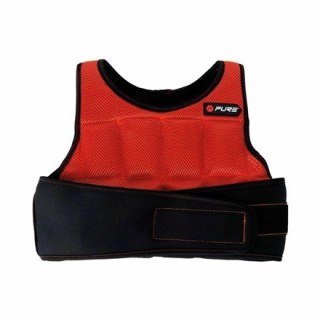 Pure2Improve | Weight Vest | 9.94 kg | Black/Red | 10 kg