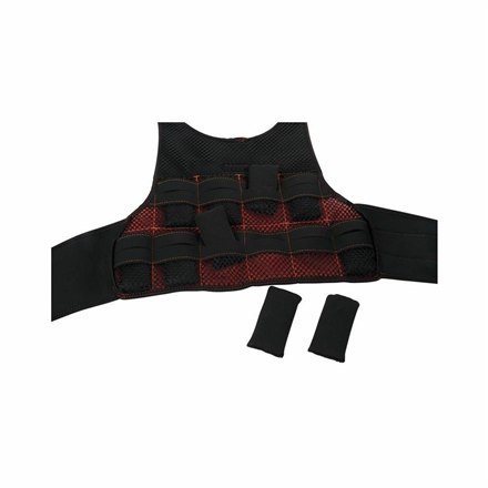 Pure2Improve | Weight Vest | 9.94 kg | Black/Red | 10 kg Pure2Improve | Weight Vest | 9.94 kg | Black/Red | 10 kg