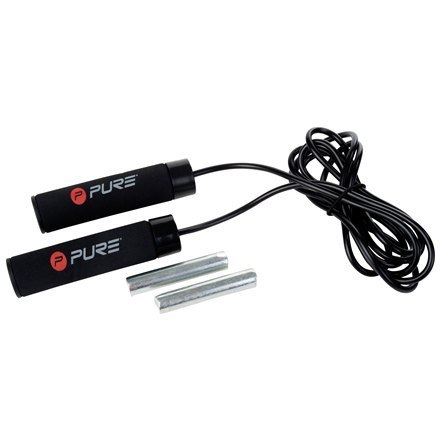 Pure2Improve | Weighted Jumprope 285 cm | Black Pure2Improve | Weighted Jumprope 285 cm | Black