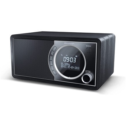 Radio cyfrowe Sharp DR-450(BK), FM/DAB/DAB+, Bluetooth 4.2, funkcja alarmu, Midnight Black | Sharp | Radio cyfrowe | DR-450(BK) Radio cyfrowe Sharp DR-450(BK), FM/DAB/DAB+, Bluetooth 4.2, funkcja alarmu, Midnight Black | Sharp | Radio cyfrowe | DR-450(BK)