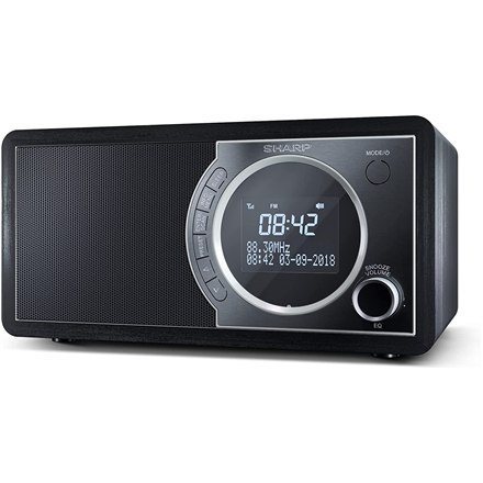 Radio cyfrowe Sharp DR-450(BK), FM/DAB/DAB+, Bluetooth 4.2, funkcja alarmu, Midnight Black | Sharp | Radio cyfrowe | DR-450(BK) Radio cyfrowe Sharp DR-450(BK), FM/DAB/DAB+, Bluetooth 4.2, funkcja alarmu, Midnight Black | Sharp | Radio cyfrowe | DR-450(BK)