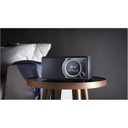 Radio cyfrowe Sharp DR-450(BK), FM/DAB/DAB+, Bluetooth 4.2, funkcja alarmu, Midnight Black | Sharp | Radio cyfrowe | DR-450(BK) Radio cyfrowe Sharp DR-450(BK), FM/DAB/DAB+, Bluetooth 4.2, funkcja alarmu, Midnight Black | Sharp | Radio cyfrowe | DR-450(BK)