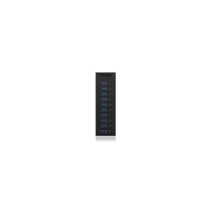 Raidsonic | 10-portowy koncentrator USB 3.0 | Icy Box IB-AC6110 Raidsonic | 10-portowy koncentrator USB 3.0 | Icy Box IB-AC6110