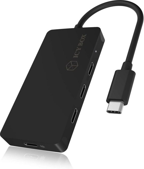 Raidsonic | 4-portowy hub z interfejsem USB typu C i portem PD | IB-HUB1429-CPD Raidsonic | 4-portowy hub z interfejsem USB typu C i portem PD | IB-HUB1429-CPD