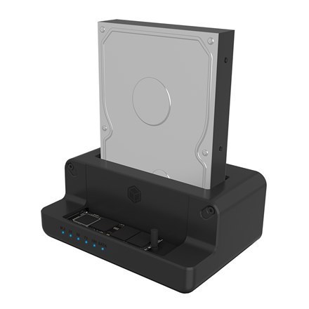 Raidsonic | HDD / SSD docking station | 2.5" / 3.5" shared | M.2 | SATA 6Gb/s Raidsonic | HDD / SSD docking station | 2.5" / 3.5" shared | M.2 | SATA 6Gb/s