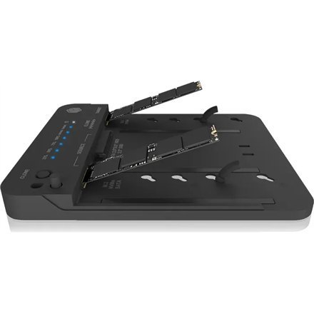 Raidsonic Icy Box Docking and Clone station for 2x M.2 NVMe SSD | IB-2913MCL-C31 Raidsonic Icy Box Docking and Clone station for 2x M.2 NVMe SSD | IB-2913MCL-C31