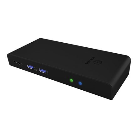 Raidsonic | Icy Box USB 3.2 Gen 1 Notebook DockingStation | IB-DK2251AC | Stacja dokująca | Porty HDMI w liczbie 2 Raidsonic | Icy Box USB 3.2 Gen 1 Notebook DockingStation | IB-DK2251AC | Stacja dokująca | Porty HDMI w liczbie 2