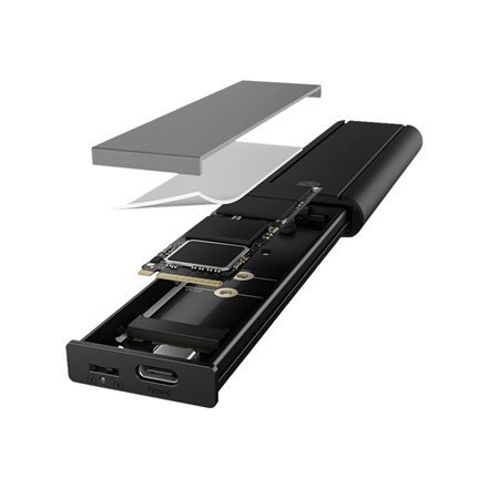 Raidsonic | Obudowa na dysk do przechowywania danych | IB-1807MT-C31 | Dysk SSD | M.2 | Karta M.2 NVMe / PCIe (NVMe) | USB 3.2 ( Raidsonic | Obudowa na dysk do przechowywania danych | IB-1807MT-C31 | Dysk SSD | M.2 | Karta M.2 NVMe / PCIe (NVMe) | USB 3.2 (