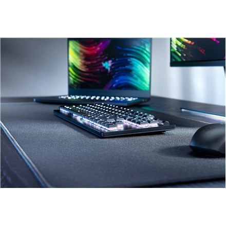 Razer | Deathstalker V2 Pro Tenkeyless | Gaming keyboard | RGB LED light | NORD | Black | Wireless | Bluetooth | Wireless connec Razer | Deathstalker V2 Pro Tenkeyless | Gaming keyboard | RGB LED light | NORD | Black | Wireless | Bluetooth | Wireless connec
