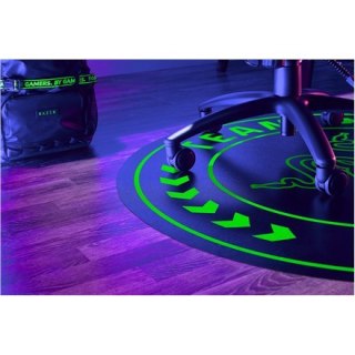Razer | Floor Rug | Black/Green