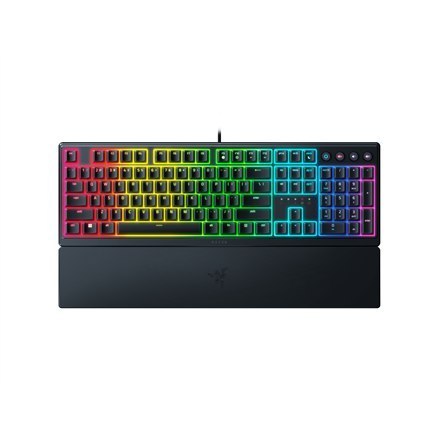 Razer | Gaming Keyboard | Ornata V3 | Gaming keyboard | RGB LED light | NORD | Wired | Black | Numeric keypad | Razer Mecha-Memb Razer | Gaming Keyboard | Ornata V3 | Gaming keyboard | RGB LED light | NORD | Wired | Black | Numeric keypad | Razer Mecha-Memb