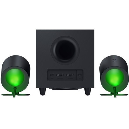 Razer | Gaming Speakers with wired subwoofer | Nommo V2 - 2.1 | Bluetooth | Black