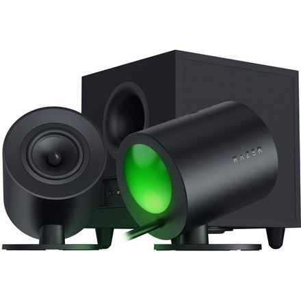 Razer | Gaming Speakers with wired subwoofer | Nommo V2 - 2.1 | Bluetooth | Black