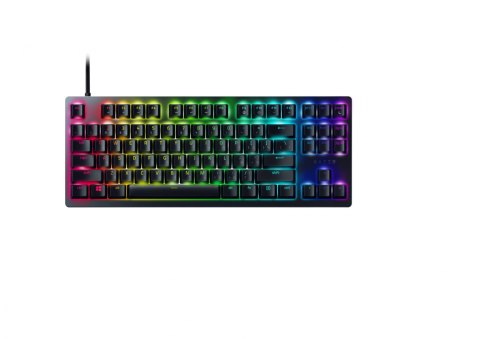 Razer | Huntsman V2 TKL Klawiatura do gier optyczna | Klawiatura do gier | Podświetlenie LED RGB | RU | Przewodowa | Czarny | Pr Razer | Huntsman V2 TKL Klawiatura do gier optyczna | Klawiatura do gier | Podświetlenie LED RGB | RU | Przewodowa | Czarny | Pr