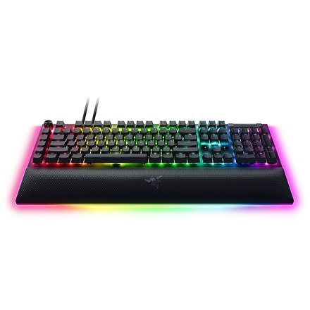 Razer | Mechanical Gaming Keyboard | BlackWidow V4 Pro | Gaming Keyboard | RGB LED light | US | Wired | Black | Numeric keypad | Razer | Mechanical Gaming Keyboard | BlackWidow V4 Pro | Gaming Keyboard | RGB LED light | US | Wired | Black | Numeric keypad |