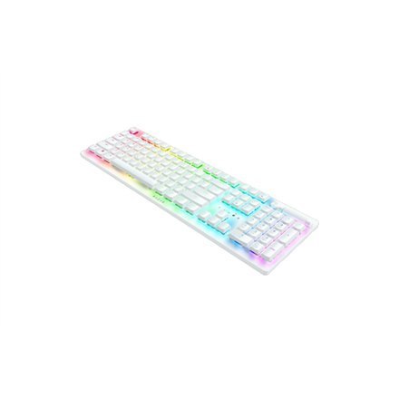 Razer | Optical Gaming Keyboard | Deathstalker V2 Pro | Gaming keyboard | RGB LED light | US | Wireless | White | Purple Switch Razer | Optical Gaming Keyboard | Deathstalker V2 Pro | Gaming keyboard | RGB LED light | US | Wireless | White | Purple Switch