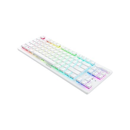 Razer | Optical Keyboard | Deathstalker V2 Pro | Gaming keyboard | RGB LED light | US | Wireless | White | Red Switch | Wireless Razer | Optical Keyboard | Deathstalker V2 Pro | Gaming keyboard | RGB LED light | US | Wireless | White | Red Switch | Wireless