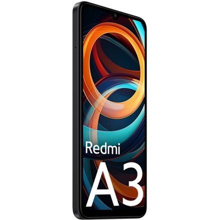Redmi A3 w kolorze Midnight Black, Dual SIM, 6.71" IPS LCD, 720x1600 pikseli, 2.2 GHz i 1.6 GHz, 64 GB / 3 GB RAM, Android 14, m Redmi A3 w kolorze Midnight Black, Dual SIM, 6.71" IPS LCD, 720x1600 pikseli, 2.2 GHz i 1.6 GHz, 64 GB / 3 GB RAM, Android 14, m