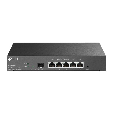Router TP-LINK | SafeStream Gigabit Multi-WAN VPN | ER7206 | Mbit/s | 10/100/1000 Mbit/s | Porty Ethernet LAN (RJ-45) 1× Gigabit Router TP-LINK | SafeStream Gigabit Multi-WAN VPN | ER7206 | Mbit/s | 10/100/1000 Mbit/s | Porty Ethernet LAN (RJ-45) 1× Gigabit
