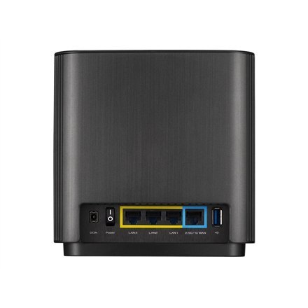 Router bezprzewodowy Asus ZenWiFi XT8 (B-2-PK) z wtyczką EU_UK | Standard sieci WiFi 802.11ax | Prędkość transmisji danych 10/10 Router bezprzewodowy Asus ZenWiFi XT8 (B-2-PK) z wtyczką EU_UK | Standard sieci WiFi 802.11ax | Prędkość transmisji danych 10/10