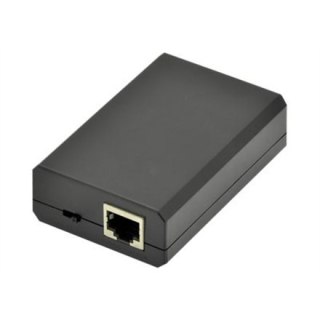 Rozgałęźnik DIGITUS Gigabit Ethernet PoE+, 802.3at, 24 W | Digitus | Czarny | Rozgałęźnik PoE