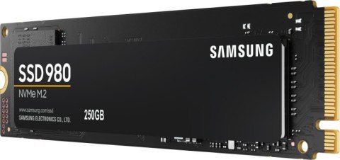 Samsung | V-NAND SSD | 980 | 250 GB | Format SSD M.2 2280 | Interfejs SSD M.2 NVME | Prędkość odczytu 2900 MB/s | Prędkość zapis Samsung | V-NAND SSD | 980 | 250 GB | Format SSD M.2 2280 | Interfejs SSD M.2 NVME | Prędkość odczytu 2900 MB/s | Prędkość zapis