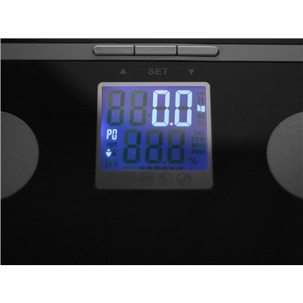 Scales Tristar | Electronic | Maximum weight (capacity) 150 kg | Accuracy 100 g | Body Mass Index (BMI) measuring | Black