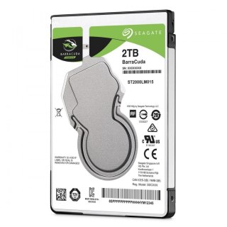 Seagate | Barracuda | ST2000LM015 2TB | 5400 RPM | 2000 GB | HDD | 128 MB | ST2000LM015 2TB