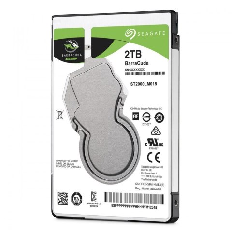 Seagate | Barracuda | ST2000LM015 2TB | 5400 RPM | 2000 GB | HDD | 128 MB | ST2000LM015 2TB Seagate | Barracuda | ST2000LM015 2TB | 5400 RPM | 2000 GB | HDD | 128 MB | ST2000LM015 2TB