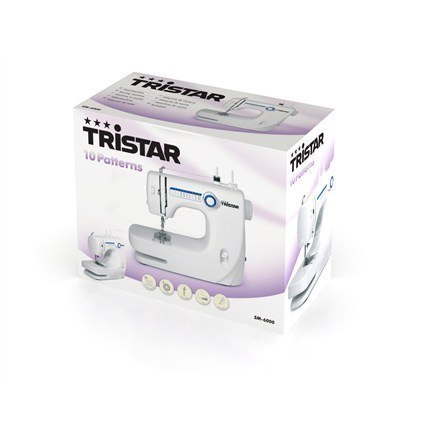 Sewing machine Tristar | SM-6000 | White Sewing machine Tristar | SM-6000 | White