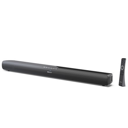 Sharp HT-SB100 2.0 Soundbar do telewizorów powyżej 32", HDMI ARC/CEC, wejście Aux, optyczne, Bluetooth, USB, 80 cm, błyszcząca c Sharp HT-SB100 2.0 Soundbar do telewizorów powyżej 32", HDMI ARC/CEC, wejście Aux, optyczne, Bluetooth, USB, 80 cm, błyszcząca c