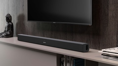 Sharp | HT-SB140(MT) 2.0 Slim Soundbar | AUX in | Bluetooth | Black | HDMI, Bluetooth, Optical | 150 W | No | Wireless connectio Sharp | HT-SB140(MT) 2.0 Slim Soundbar | AUX in | Bluetooth | Black | HDMI, Bluetooth, Optical | 150 W | No | Wireless connectio