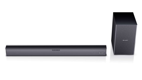 Sharp | HT-SBW182 2.1 Slim Soundbar | AUX in | Bluetooth | Czarny | HDMI, Optyczny, Bluetooth | 160 W | Nie | Połączenie bezprze Sharp | HT-SBW182 2.1 Slim Soundbar | AUX in | Bluetooth | Czarny | HDMI, Optyczny, Bluetooth | 160 W | Nie | Połączenie bezprze