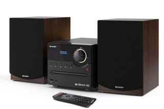 Sharp | Hi-Fi Micro System | XL-B517D(BR) | USB port | AUX in | Bluetooth | CD player | Brown | FM radio | Wireless connection