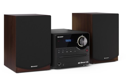 Sharp | Hi-Fi Micro System | XL-B517D(BR) | USB port | AUX in | Bluetooth | CD player | Brown | FM radio | Wireless connection
