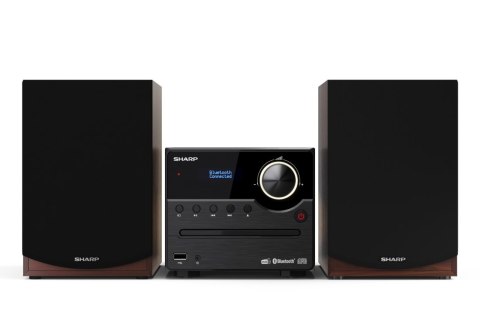 Sharp | Hi-Fi Micro System | XL-B517D(BR) | USB port | AUX in | Bluetooth | CD player | Brown | FM radio | Wireless connection