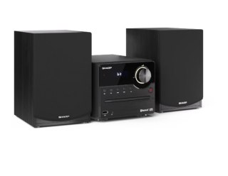 Sharp XL-B512(BK) Hi-Fi Micro System, CD/FM/USB/Bluetooth v5.0, 45W, Black Sharp | Hi-Fi Micro System | XL-B512(BK) | USB port |