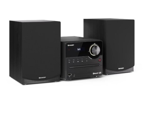 Sharp XL-B512(BK) Hi-Fi Micro System, CD/FM/USB/Bluetooth v5.0, 45W, Black Sharp | Hi-Fi Micro System | XL-B512(BK) | USB port |