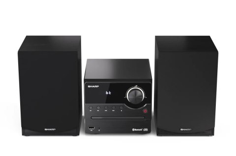 Sharp XL-B512(BK) Hi-Fi Micro System, CD/FM/USB/Bluetooth v5.0, 45W, Black Sharp | Hi-Fi Micro System | XL-B512(BK) | USB port |