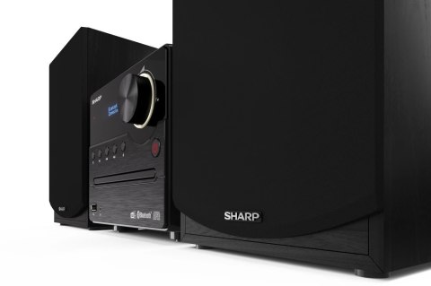 Sharp XL-B517D(BK) Hi-Fi Micro System, CD/FM/USB/Bluetooth v5.0, Aux-in, 45W, Black Sharp | Hi-Fi Micro System | XL-B517D(BK) | Sharp XL-B517D(BK) Hi-Fi Micro System, CD/FM/USB/Bluetooth v5.0, Aux-in, 45W, Black Sharp | Hi-Fi Micro System | XL-B517D(BK) |
