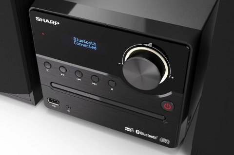Sharp XL-B517D(BK) Hi-Fi Micro System, CD/FM/USB/Bluetooth v5.0, Aux-in, 45W, Black Sharp | Hi-Fi Micro System | XL-B517D(BK) | Sharp XL-B517D(BK) Hi-Fi Micro System, CD/FM/USB/Bluetooth v5.0, Aux-in, 45W, Black Sharp | Hi-Fi Micro System | XL-B517D(BK) |