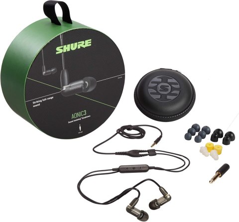 Shure 1BA Earphone,Black,W/-UNI Shure Shure 1BA Earphone,Black,W/-UNI Shure