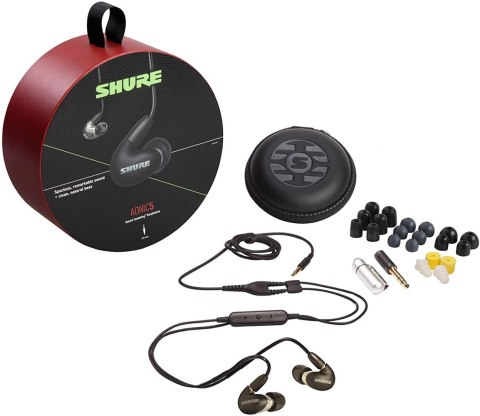 Shure 3BA Earphone,Black,W/MODEL:RMCE-UNI Shure Shure 3BA Earphone,Black,W/MODEL:RMCE-UNI Shure