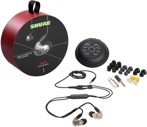 Shure 3BA Earphone, Clear,W/MODEL:RMCE-UNI Shure Shure 3BA Earphone, Clear,W/MODEL:RMCE-UNI Shure