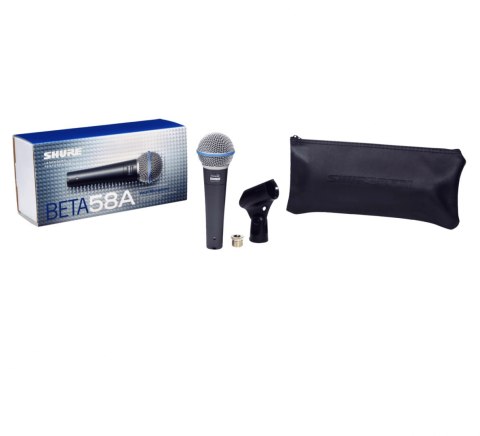Shure | Mikrofon wokalny | BETA 58A | Ciemnoszary Shure | Mikrofon wokalny | BETA 58A | Ciemnoszary
