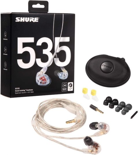 Shure SE535 Earphone, Clear Shure Shure SE535 Earphone, Clear Shure